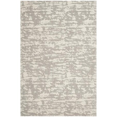 Safavieh 4 x 6 ft. Marbella Handwoven Small Rectangle Area Rug, Light Grey and Ivory MRB631A-4